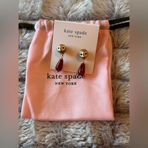 Kate Spade Owl Night Bird Drop earrings